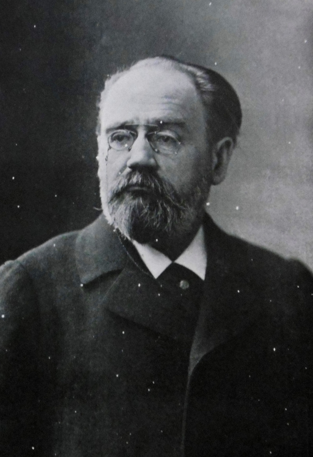 Portrait de Portrait d'Émile Zola in Les défenseurs de la justice : affaire Dreyfus, 1899