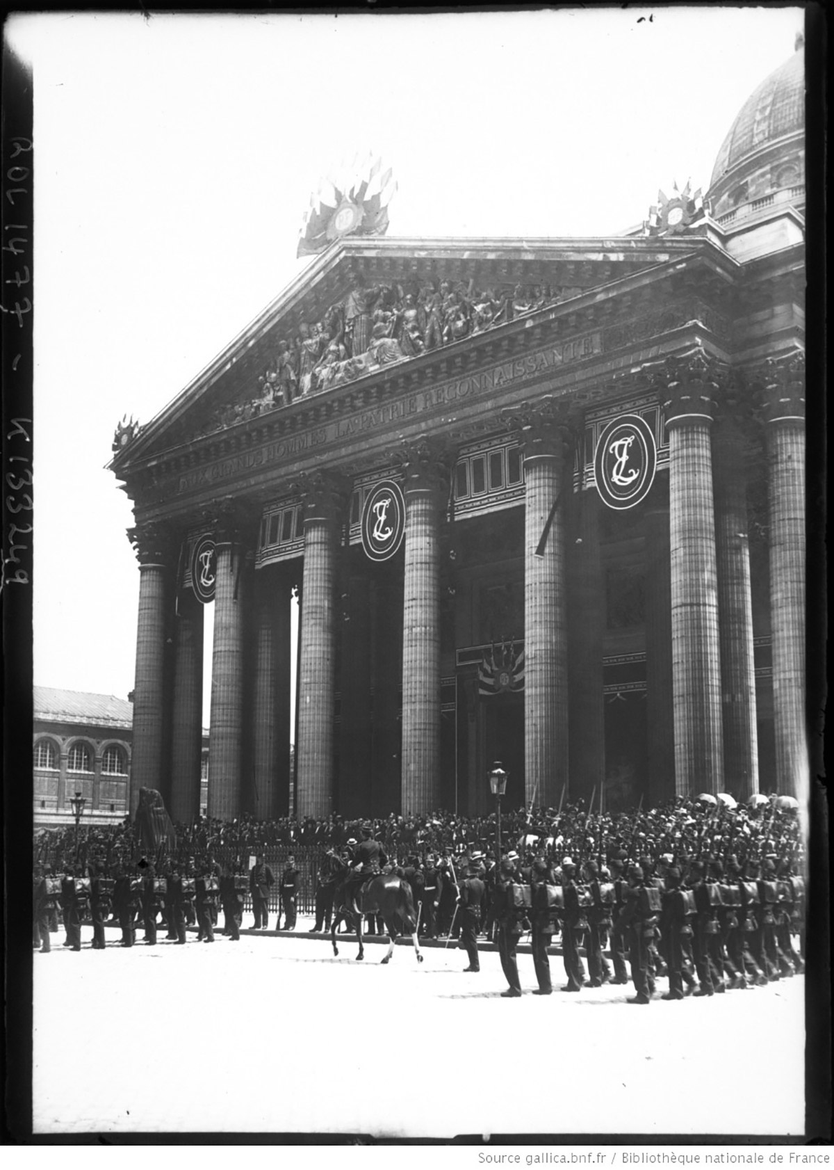 Émile Zola entre au Panthéon, 4 juin 1908
