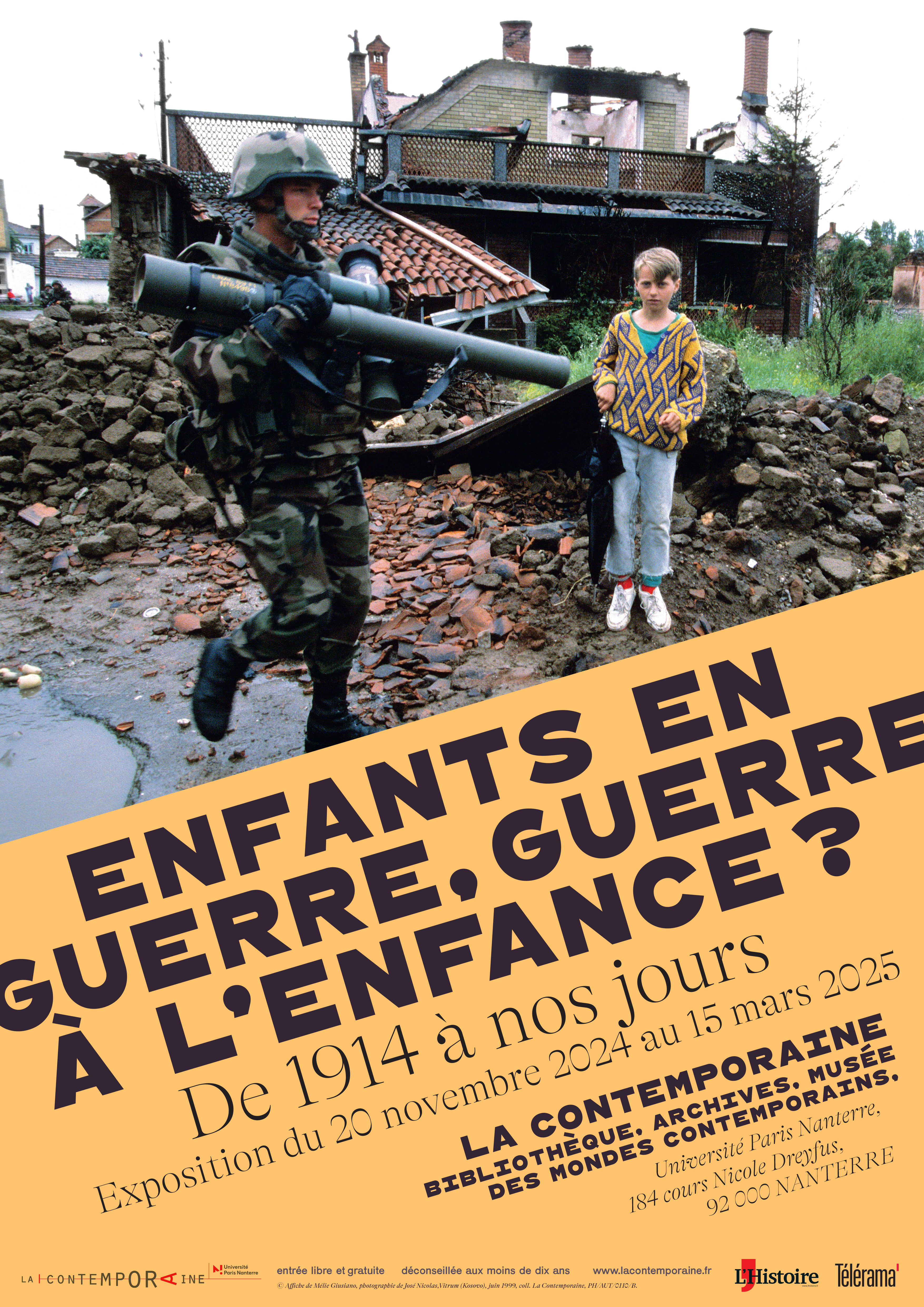 EnfantsEnGuerre affiche A3 2