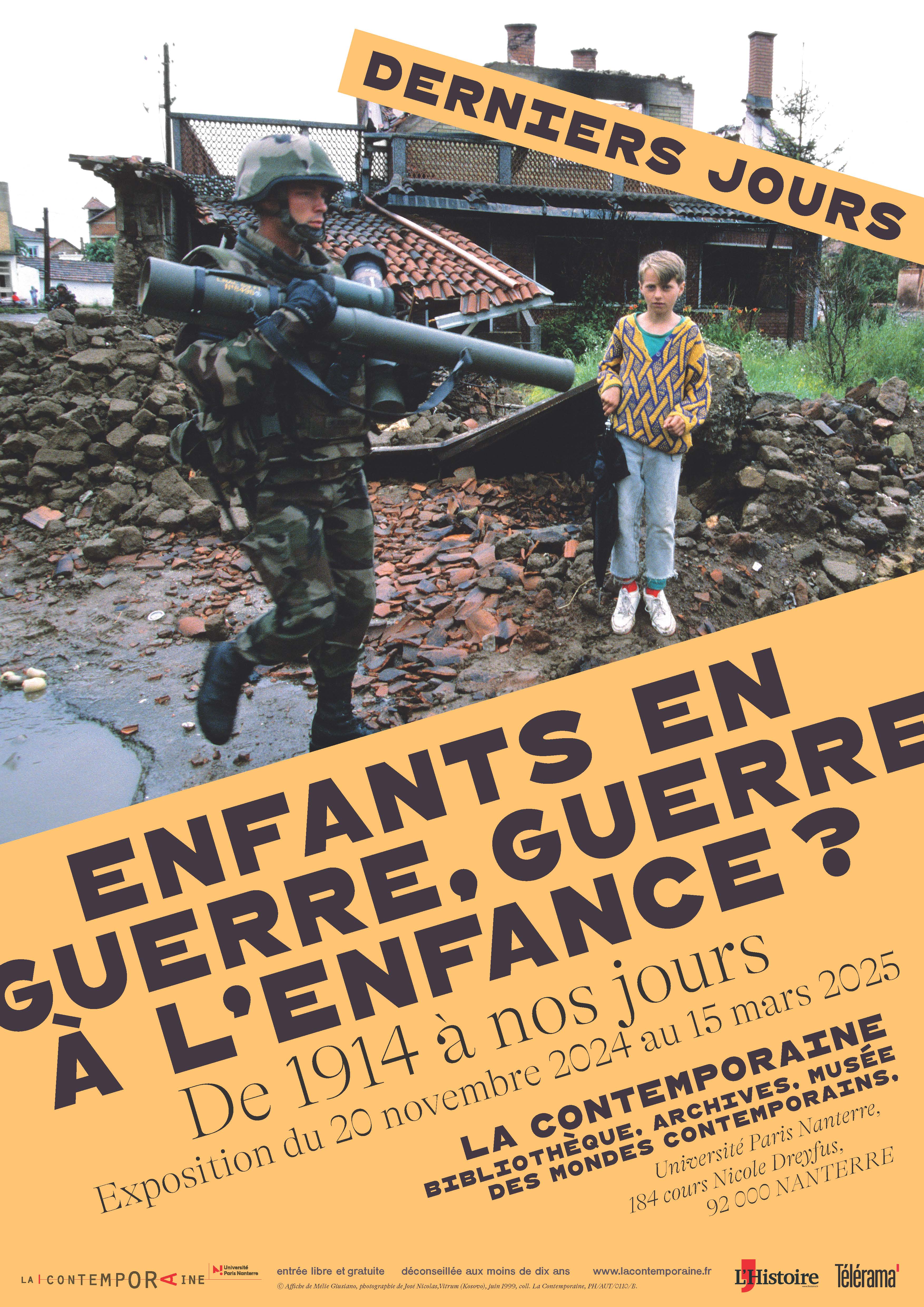 EnfantsEnGuerre affiche A3 derniersjours